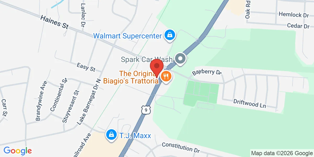 Map to 510 U.S. 9, Lanoka Harbor, NJ